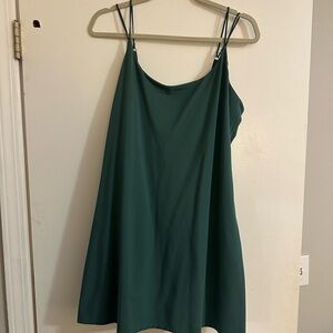 Abercrombie mini traveler dress green sz Large Tall